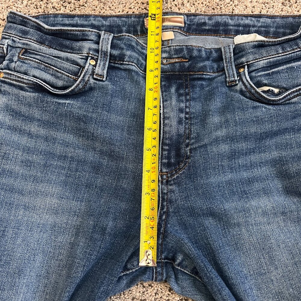 KUT From The Kloth Catherine Boyfriend Women's Jeans Indigo Sz 12 - Picture 5 of 6
